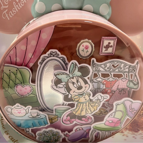 TDR ➡️ Popcorn Bucket! 🩵 Minnie Mouse Loves Fashion Limited Japan Exclusive - Picture 9 of 11